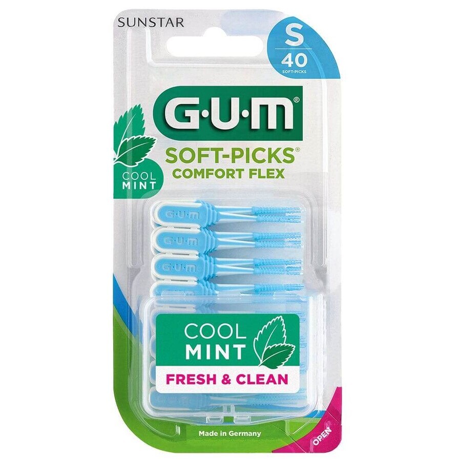 Boutique Gum Soft-Picks Batônnets Interdentaire Comfort Flex Cool Mint x40 Gum Soft-Picks Batônnets Interdentaire Comfort Flex Cool Mint x40