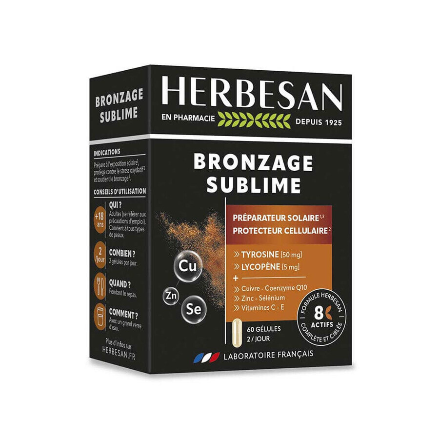 Herbesan Bronzage Sublime 60 Gélules
