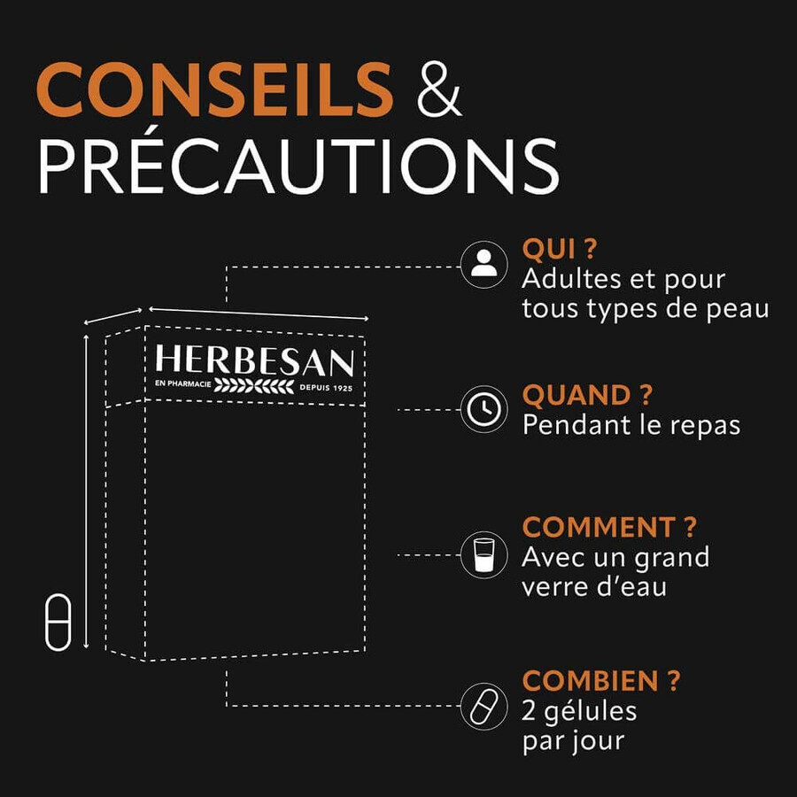 Herbesan Bronzage Sublime 60 Gélules