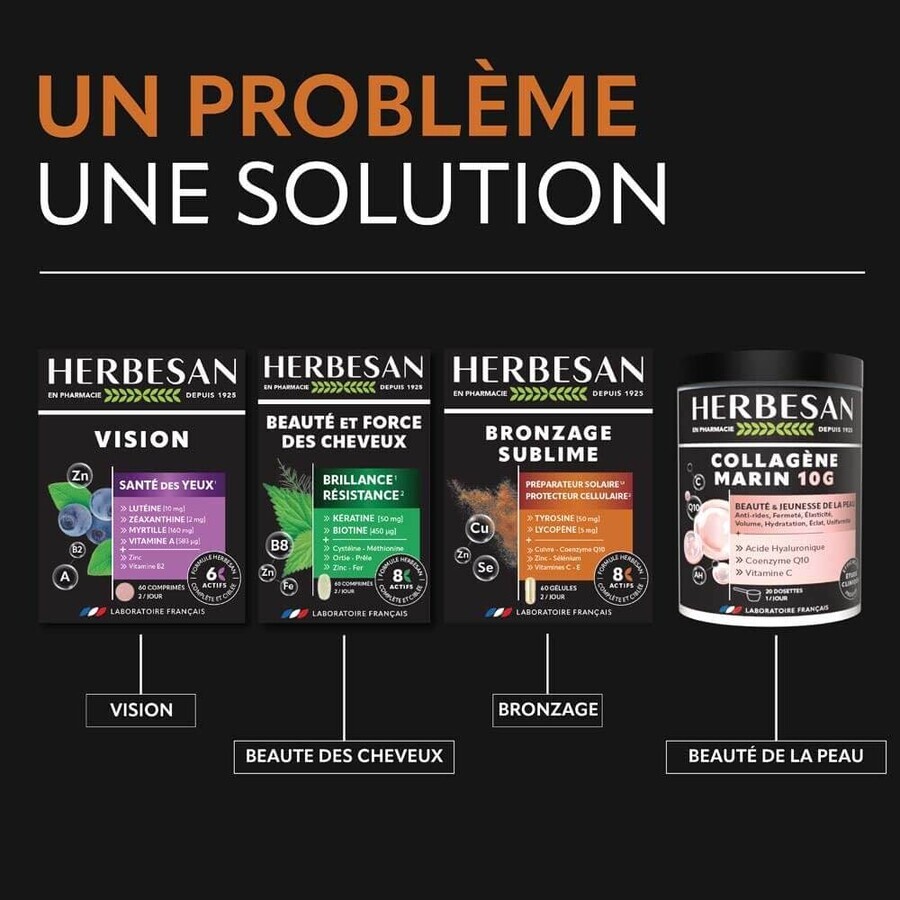 Herbesan Bronzage Sublime 60 Gélules