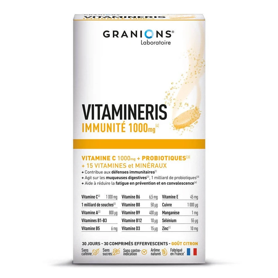 Granions Vitamineris Immuniteit 1000mg 30 tabletten