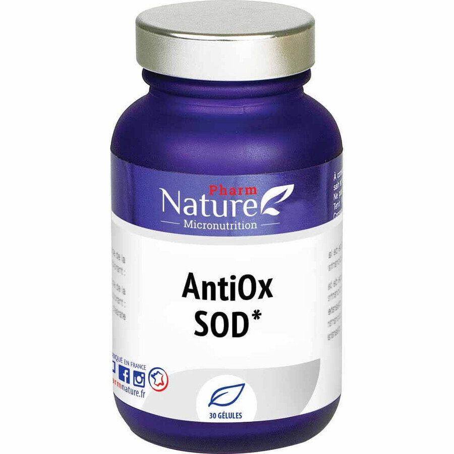 Pharm Nature Micronutrition Antiox SOD 30 capsules