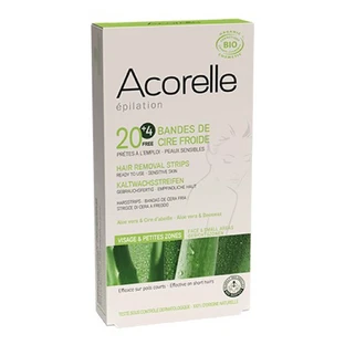 Acorelle Vendas de Cera Fría Certificado Orgánico 4.8ml