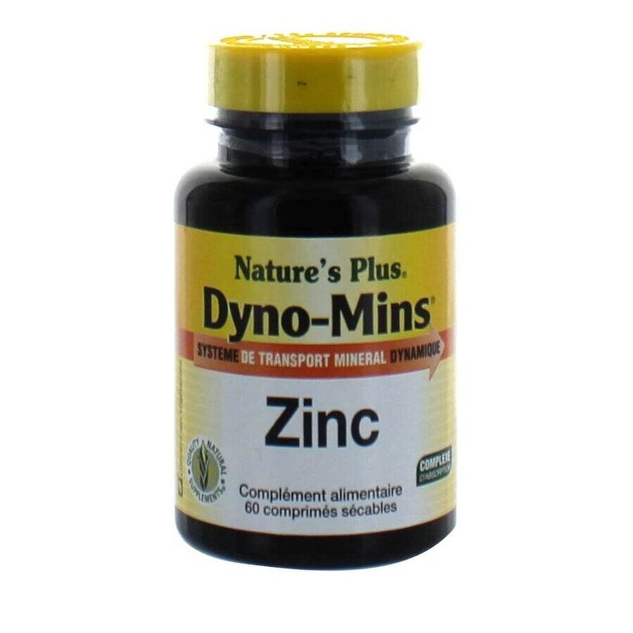 Winkel op Nature'S Plus Dyno-mins Zink 60 Comprimes 30 mg Nature'S Plus Dyno-mins Zink 60 Comprimes 30 mg