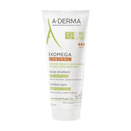 A-Derma Exomega Control Bálsamo Emoliente Piel seca con tendencia atópica 200ml