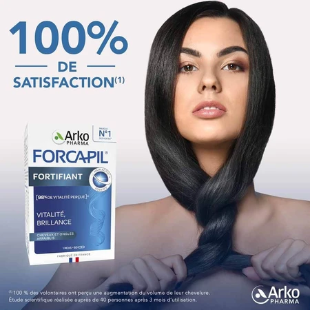 Arkopharma Forcapil Stärkung der Haare und Nägel Cheveux et Ongles Affaiblis 180 Kapseln + 60 Gratis