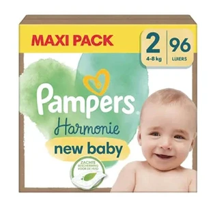 Pampers Harmonie Windeln Größe 2 - 4-8kg x96