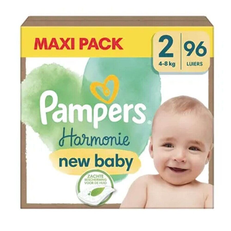 Winkel op Pampers Harmonie Luiers Maat 2 - 4-8kg x96 Pampers Harmonie Luiers Maat 2 - 4-8kg x96