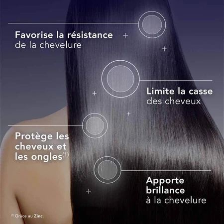 Arkopharma Forcapil Fortifiant Kératine + Anti-Casse Resistance Protection Cheveux et Ongles Abimés 180 gélules