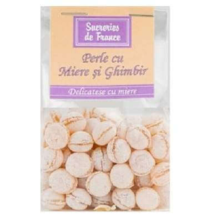 Gotas con miel y esencia natural de jengibre, 100 g, Apidava