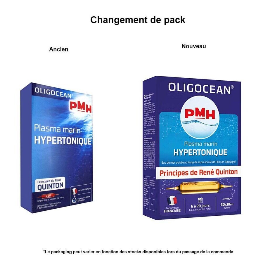 Superdiet MHP Hypertonisches Meeresplasma 20 Ampullen