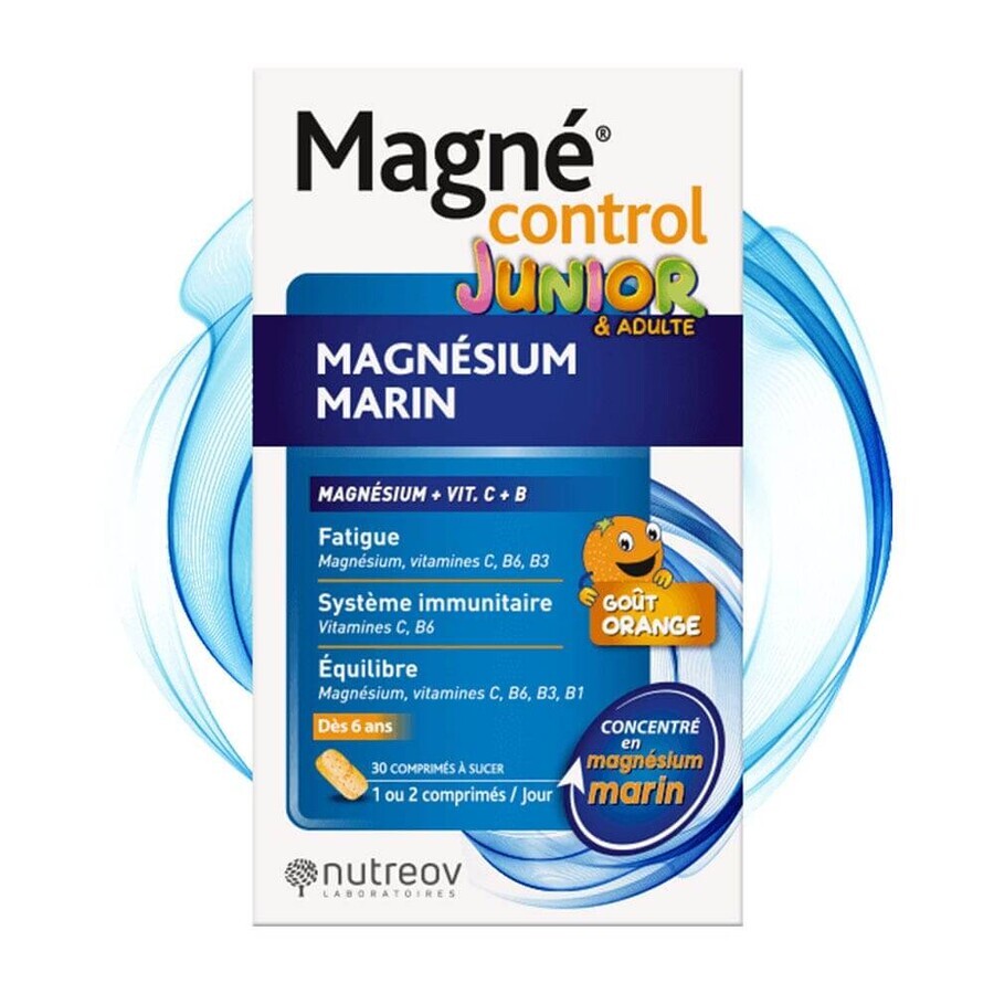 Shop Nutreov Magne Control magnesium marine junior 30 Tabletten Nutreov Magne Control magnesium marine junior 30 Tabletten