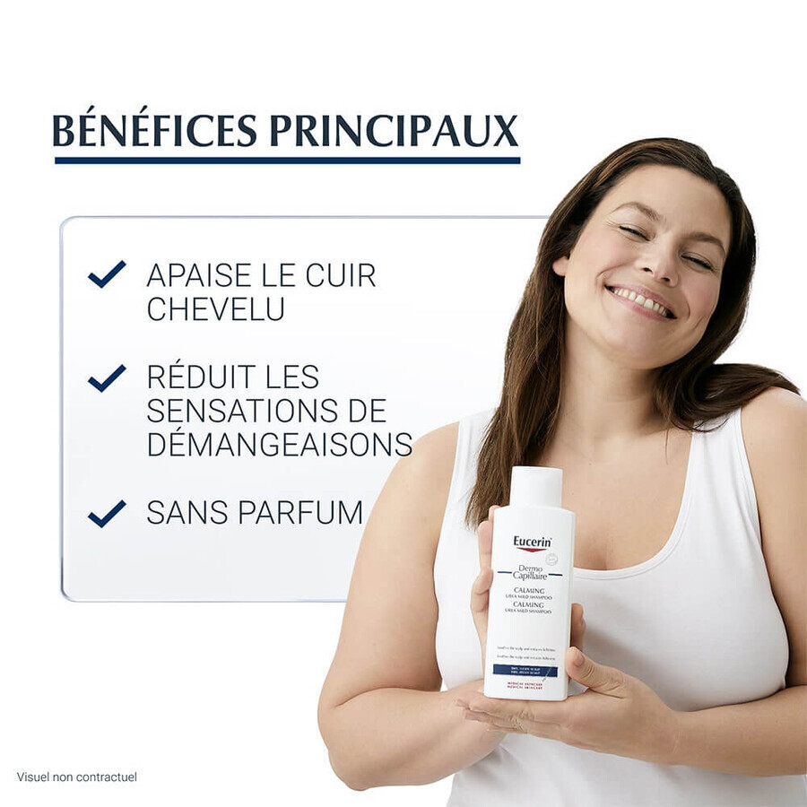 Eucerin Dermocapillaire Șampon pentru păr Calm 5% Uree Dermo 250ml Eucerin Dermocapillaire Șampon pentru păr Calm 5% Uree Dermo 250ml