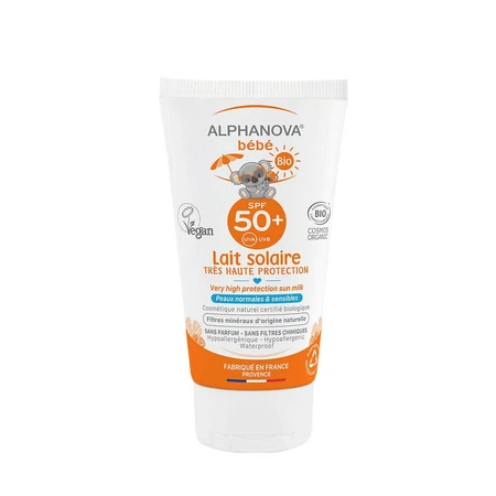 Alphanova Baby Leche Solar Alta Protección Spf50+ Bio 50ml