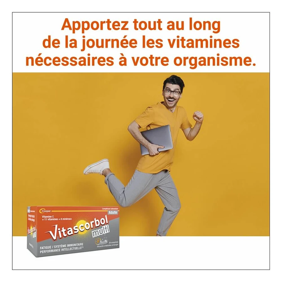 Vitascorbol Multi Volwassenen 30 tabletten