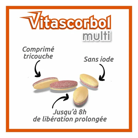 Vitascorbol Multi Volwassenen 30 tabletten