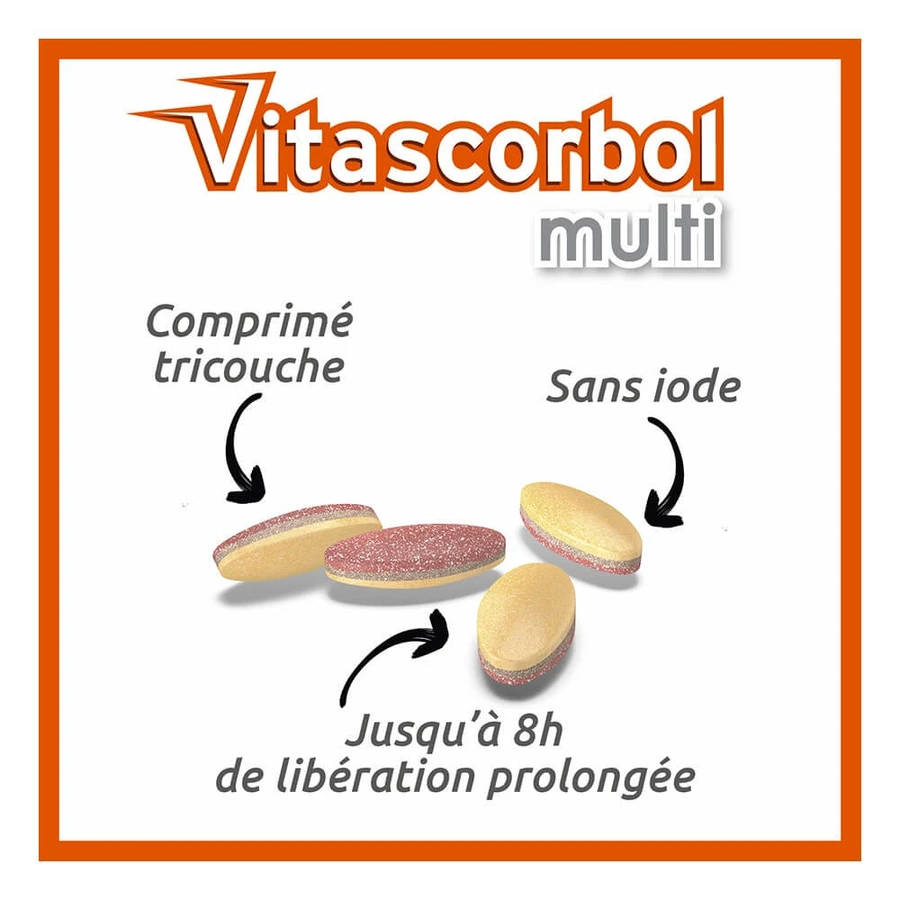 Vitascorbol Multi Volwassenen 30 tabletten