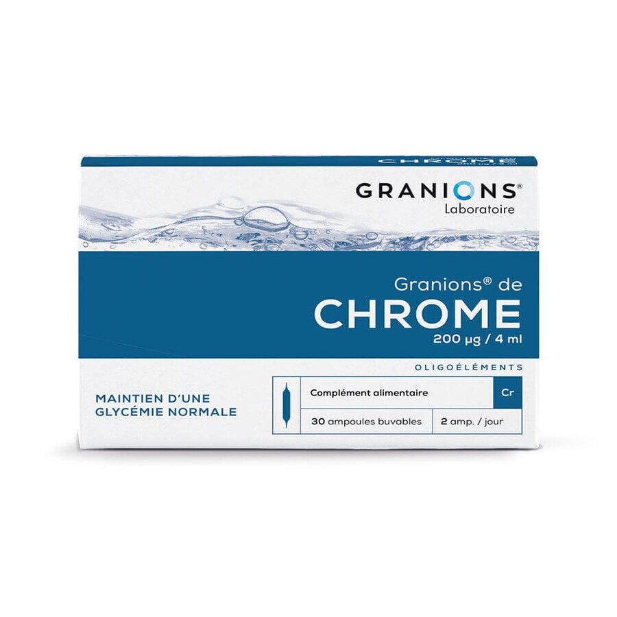 Granions Cromo 200µg 30 fiale