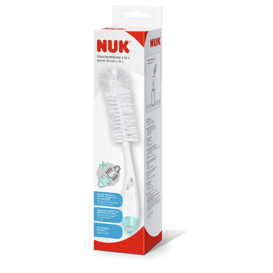 Nuk Spazzola 2in1 Punta di spugna