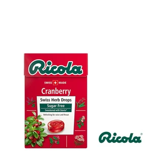 Gouttes aux herbes avec arôme de canneberge, 40 gr, Ricola