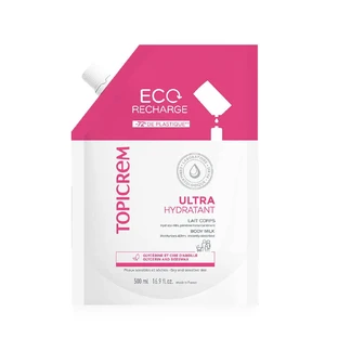 Topicrem Hydra+ UH Lait Corps Eco-Recharge 500ml