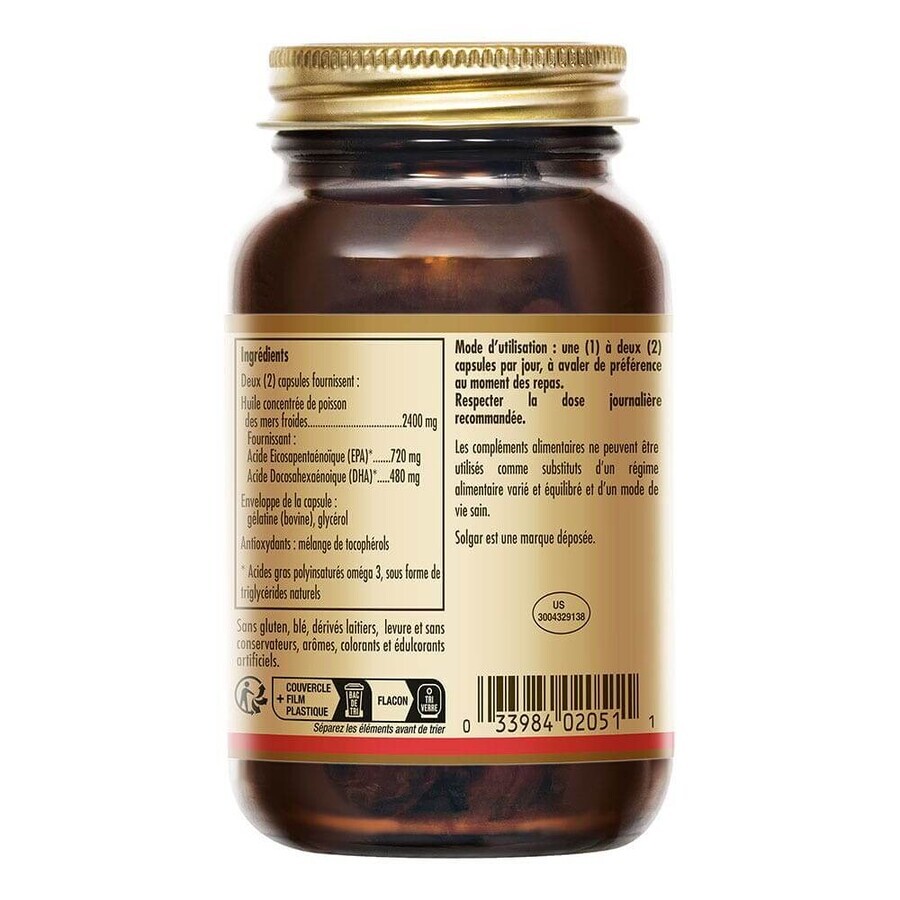 Solgar Omega-3 60 Kapseln
