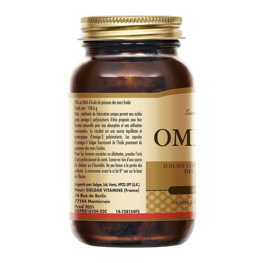Solgar Omega-3 60 Kapseln