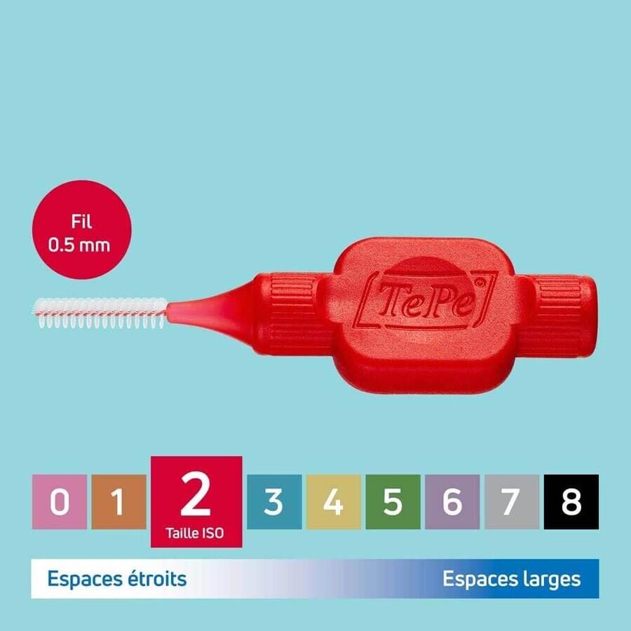 TePe Perii interdentare 0.5 mm X6 x6 TePe Perii interdentare 0.5 mm X6 x6