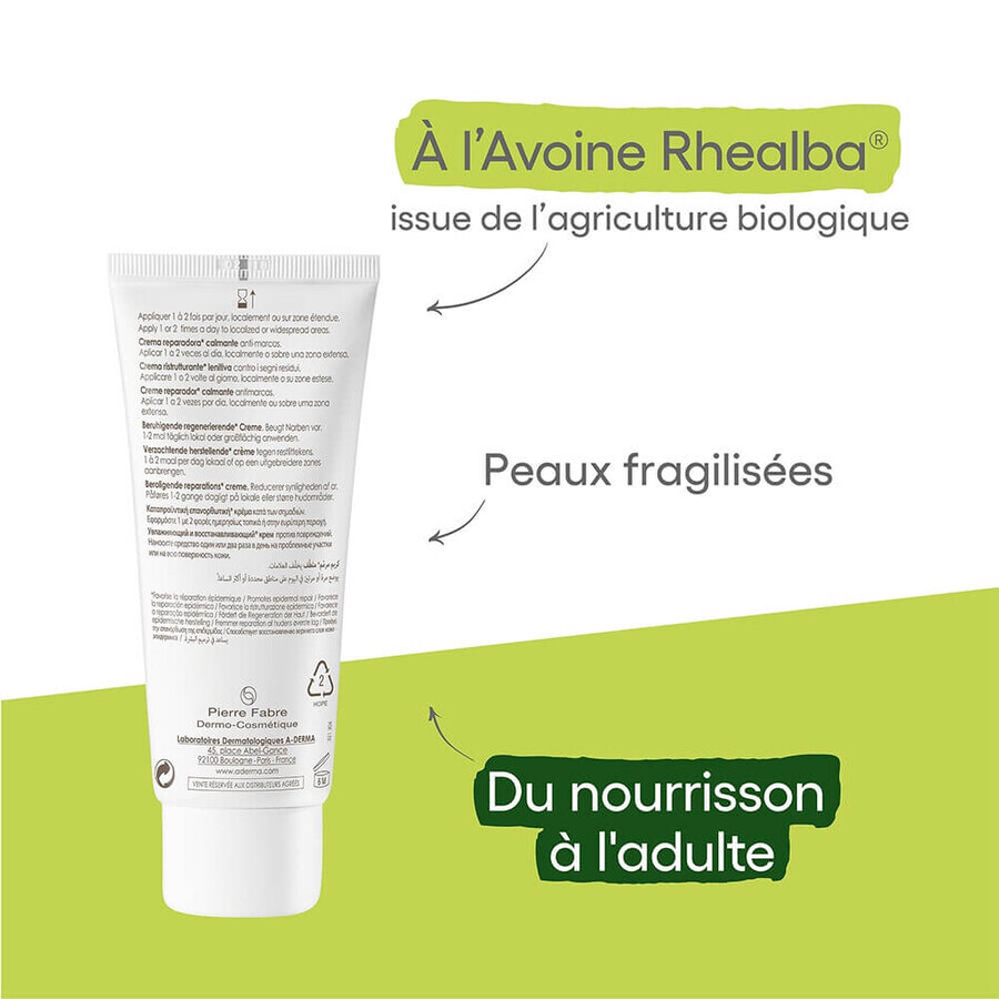 A-Derma Epithelial A.H Ultra Restrukturierende Beruhigende Creme 100ml A-Derma Epithelial A.H Ultra Restrukturierende Beruhigende Creme 100ml