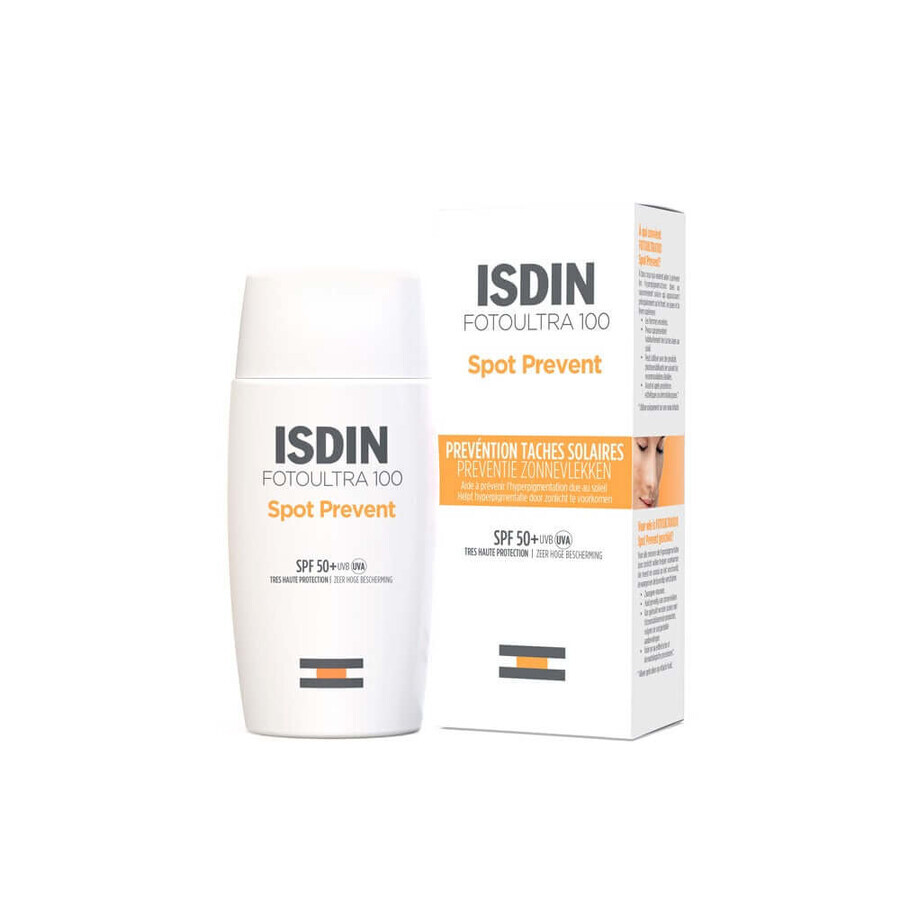 Isdin FotoUltra Spot Prevent zonnecrème SPF50+ UV-verzorging 50ml