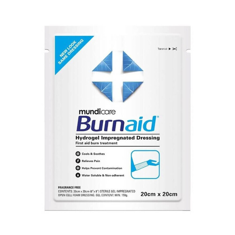 Vog Protect Compresse Anti-Brûlures Burnaid 20x20cm
