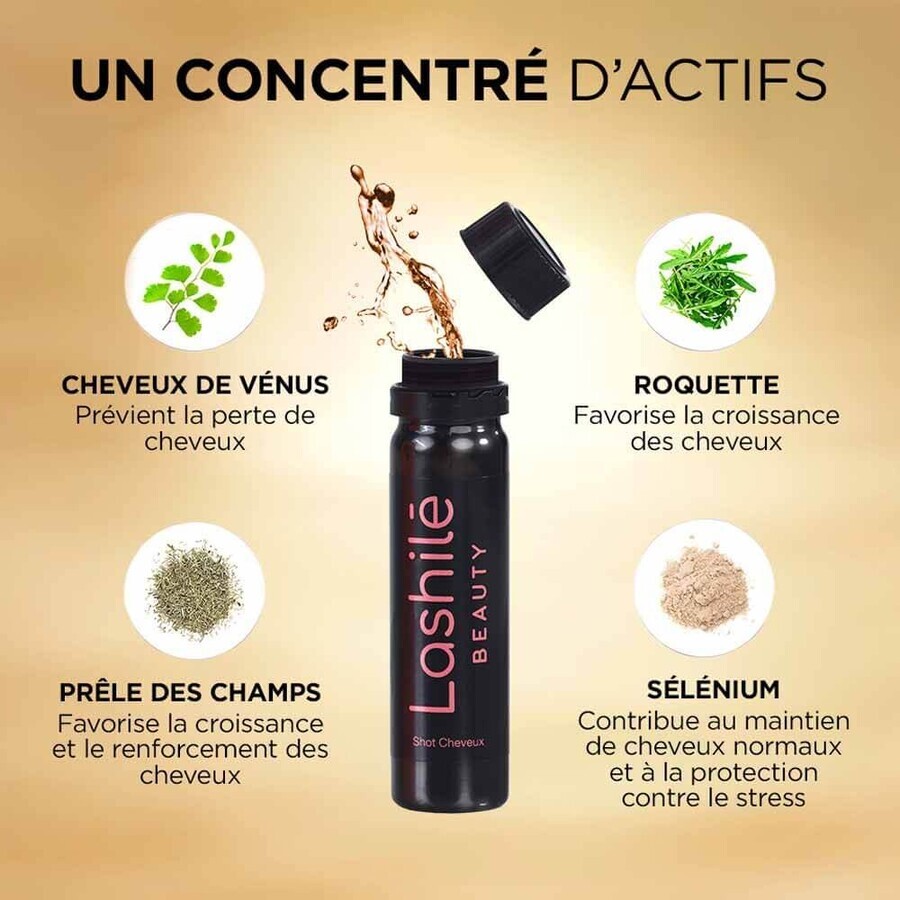 Lashilé Beauty Anti-pierderea părului Creștere și fortificare 14 Shots