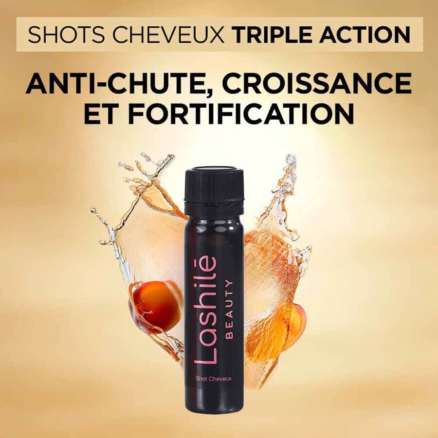 Lashilé Beauty Anti-pierderea părului Creștere și fortificare 14 Shots
