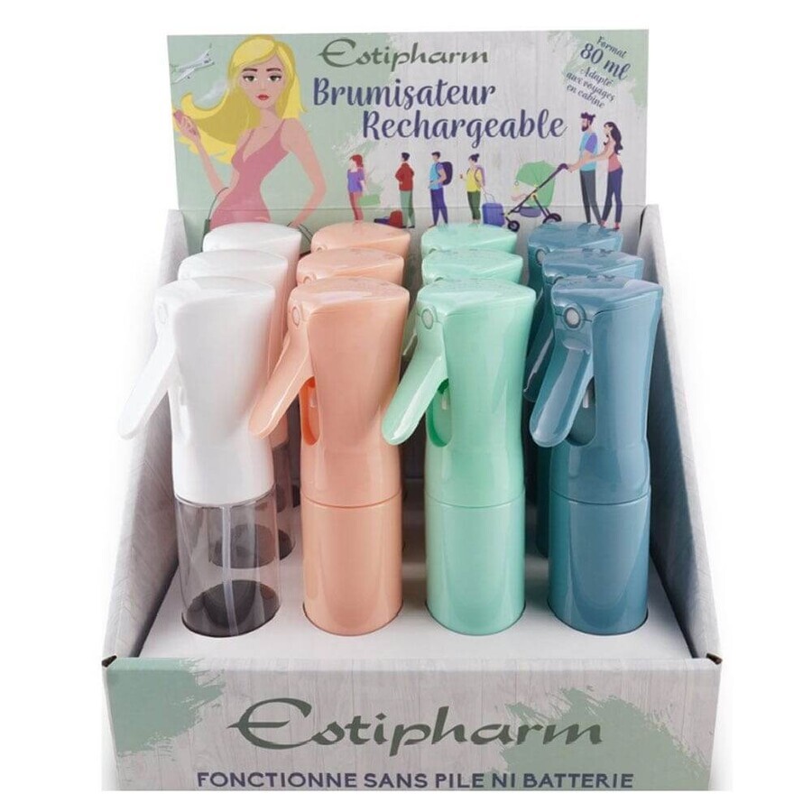 Estipharm Automatic portable rechargeable nebulizer without pump 80ml