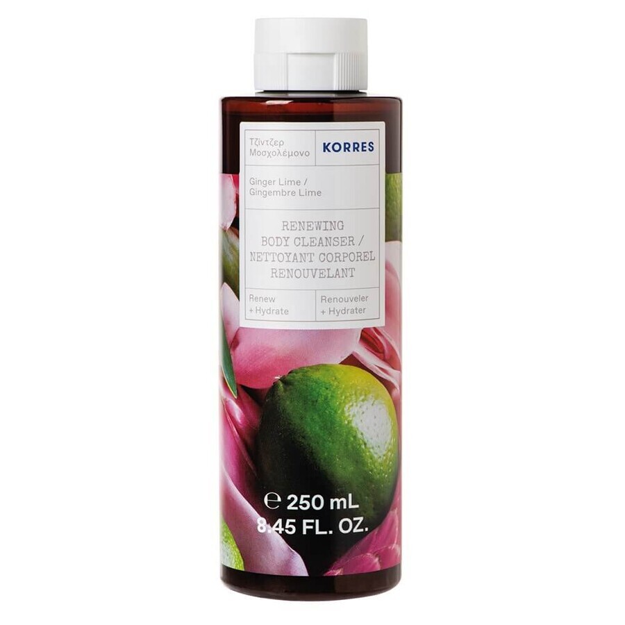 Korres The Indispensables Ginger and Lime Shower Gel 250ml