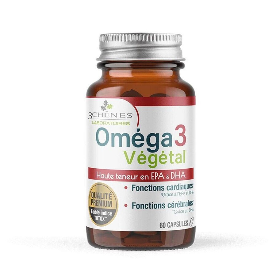 3 Chênes Omega 3 vegetable 60 capsules