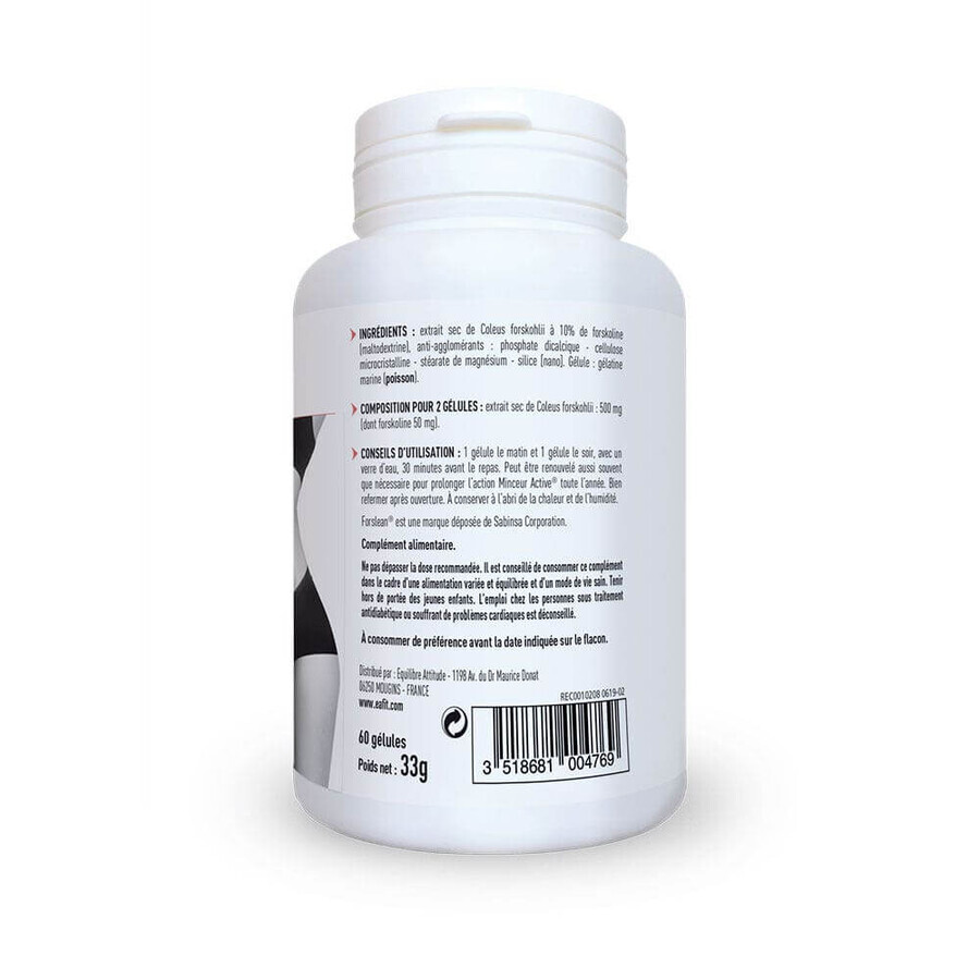 Eafit Pure Forskoline Global Slimming Silhouette 60 Kapseln