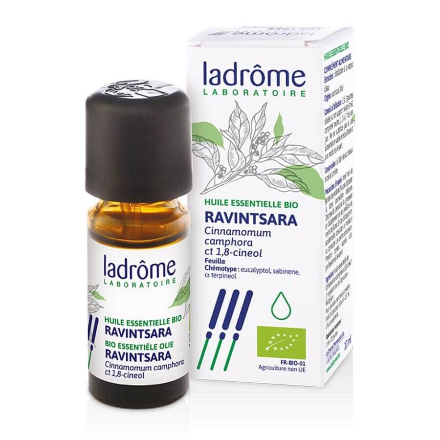 Comprar Ladrôme Aceite esencial de Ravintsara BIO 10ml Ladrôme Aceite esencial de Ravintsara BIO 10ml