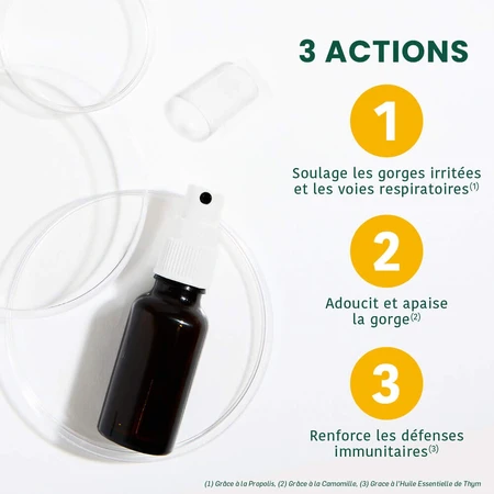 Santarome Propolis Royale Spray Propolis Triple Action Bio 125ml
