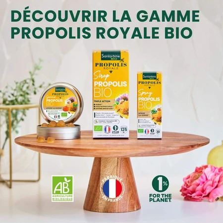 Santarome Propolis Royale Spray Propolis Triple Action Bio 125ml