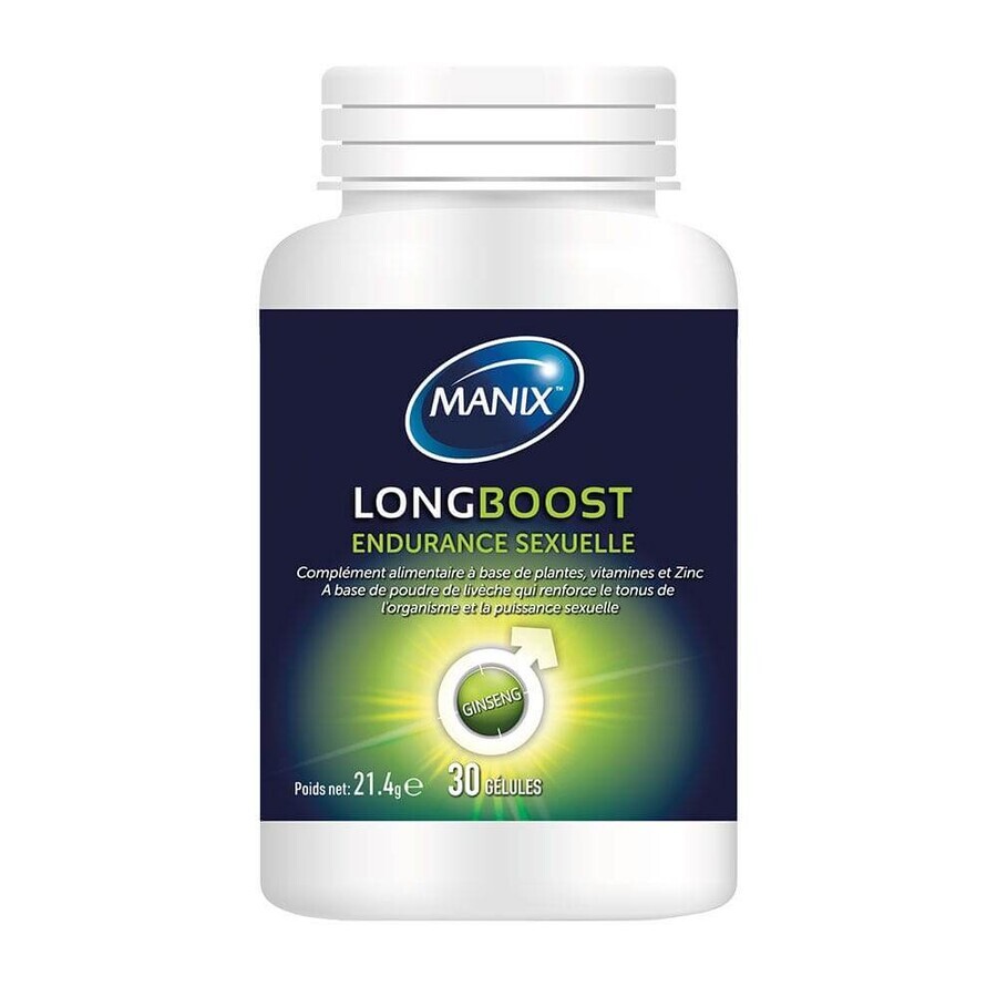 Manix Resistance Boost Long Sexual 30 Capsules