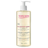Topicrem DA Gel Nettoyant Surgras Visage Et Corps Peaux Atopiques 500ml