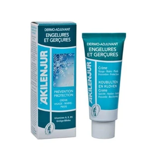 Asepta Akilenjur Dermoadyuvante para sabañones y piel agrietada crema para cara, pies y manos 75ml
