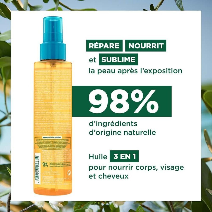 Klorane After-Sun Restructuring Oil 150ml
