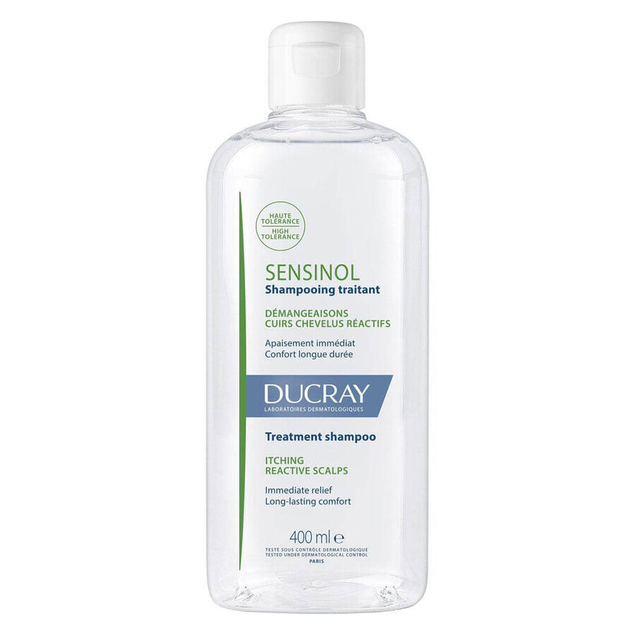 Ducray Sensinol Treatment shampoo for itchy reactive scalp 400 ml