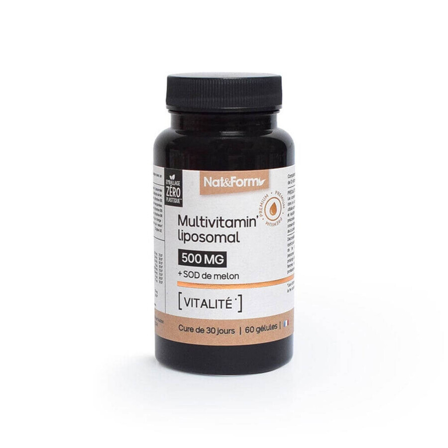 Nat&Form Multivitamin' Liposomal x60 gélules végétales