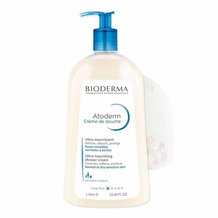 Bioderma Atoderm Utra-Nourishing Reinigingscrème Normale tot droge huid 1l