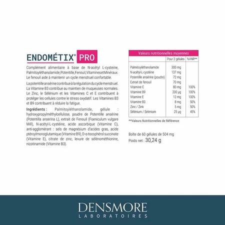 Densmore Gynecology Endometix x60 capsules