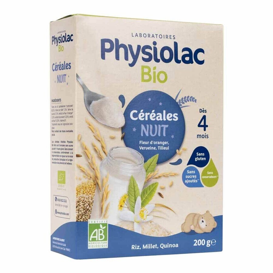 Physiolac Cereal Night From 4 months 200g