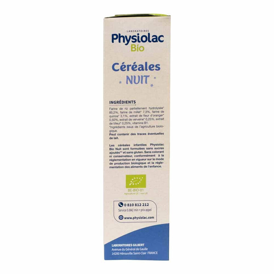 Physiolac Cereal Night From 4 months 200g